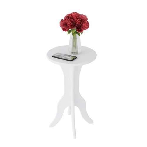 Mesa Lateral De Apoio Artely Kin Cor Branco