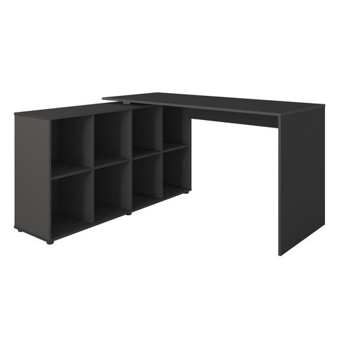 Mesa para Escritório Artany Nero 1400 Cor Preto