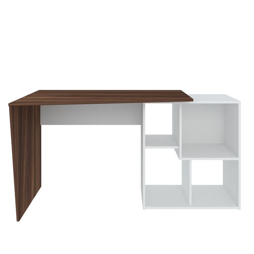 Escrivaninha Artany Urban Cor Ipê Com Branco