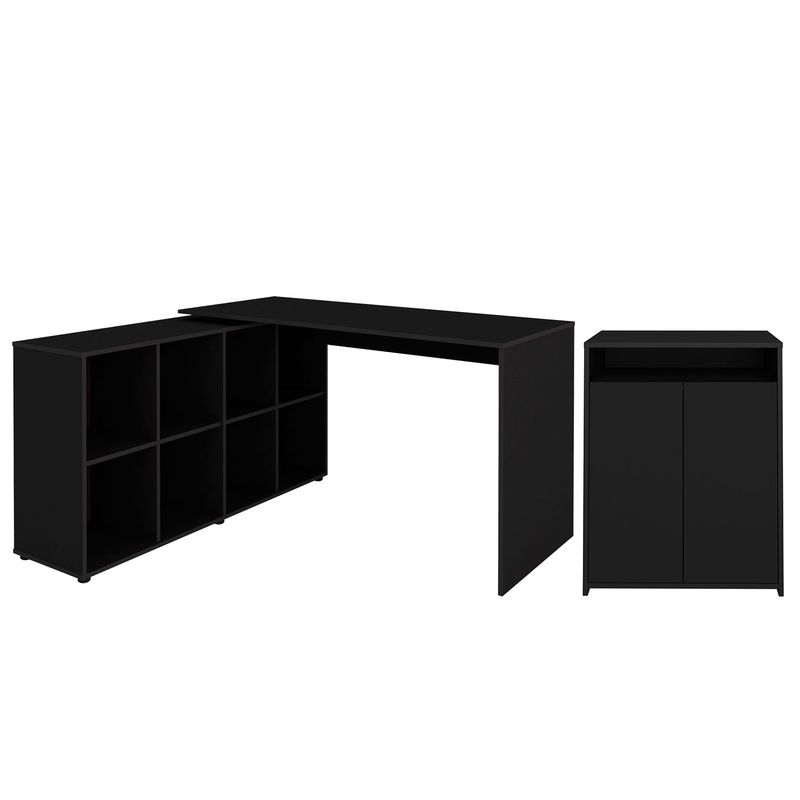 Escrivaninha-Nero-Com-Balcao-Cool-Cor-Preto