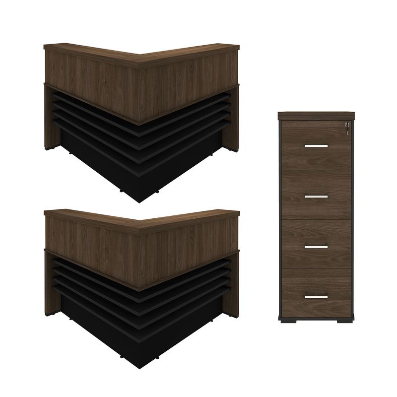 Conjunto-2-Balcoes-Tamburato-e-Arquivo-Tamburato-Charuto-Com-Preto