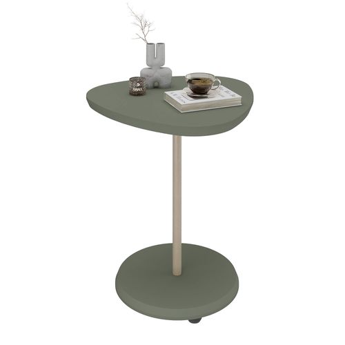 Mesa De Apoio Lateral MDF Bel Artely Cor Menta