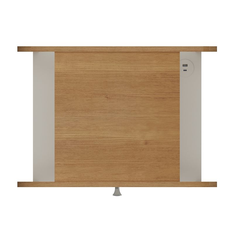 Mesa de Apoio Theo com USB Cinamomo.Off White - F.I. Cima.jpg
