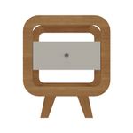 Mesa de Apoio Theo com USB Cinamomo.Off White - F.I. Frente.jpg