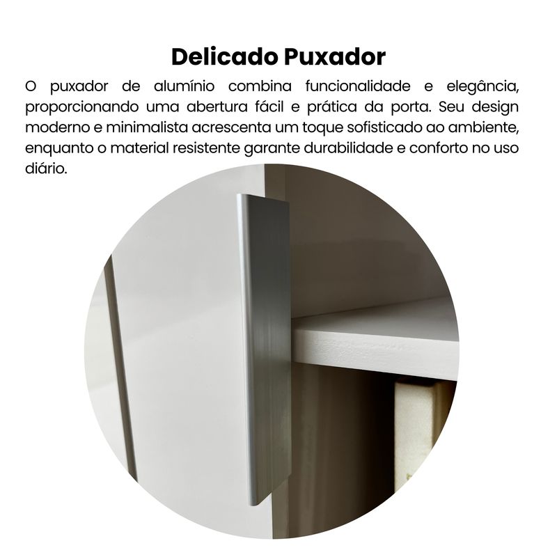 Rack Magnum Cinamomo.Off White Detalhe -3-