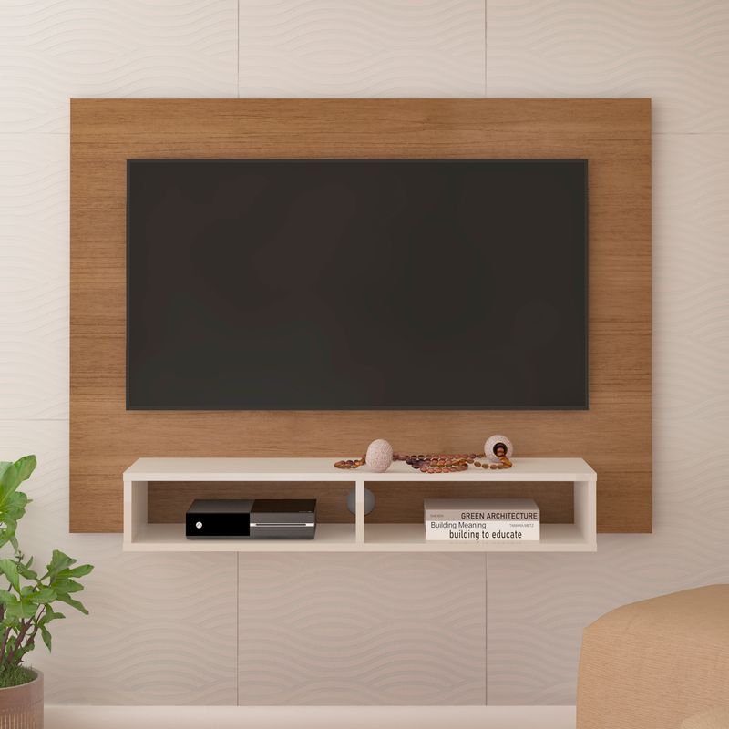 Ambiente Painel Flash - Cinamomo com Off White -1-