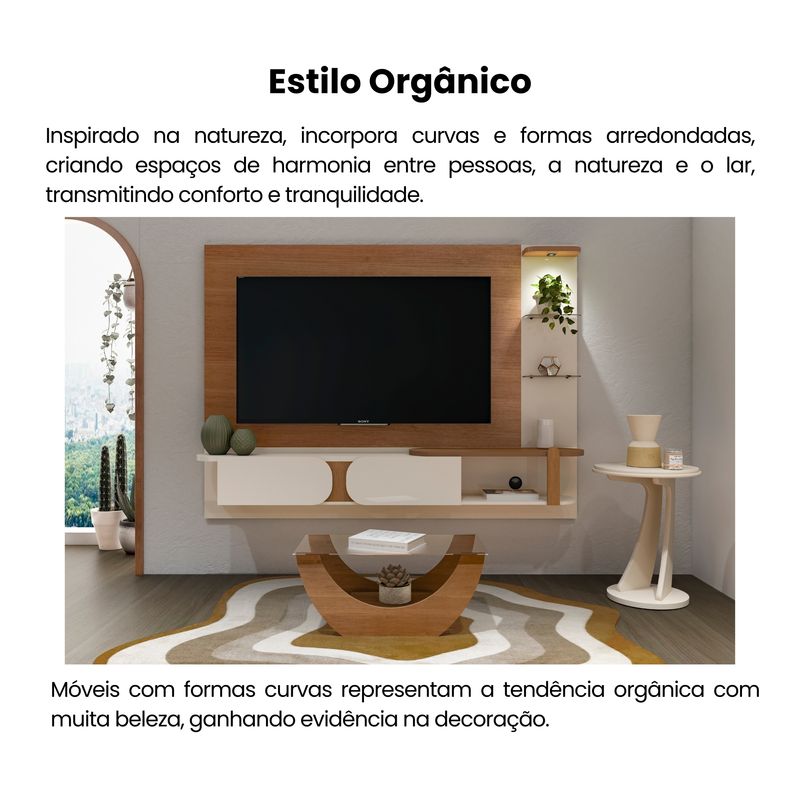 Painel Toronto Cinamomo com Off Detalhe -7-