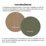 Texto Cor  Carvalho + Menta